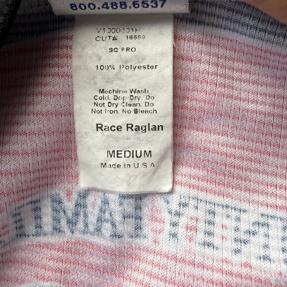 Voler Cycling Jersey Mens Medium Black/Red Polyester Race Fit Raglan Style - Picture 4 of 4